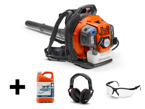345BT Benzin-Rucksack-Laubbläser | Komplettset

