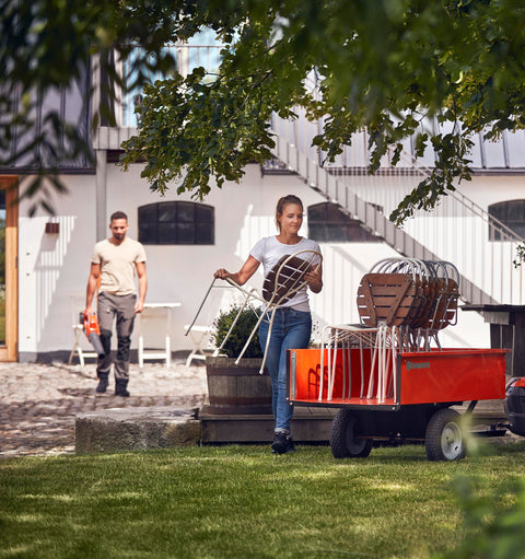 R 112iC Rider Elektrische Frontmaaier - Inclusief accu, lader en maaidek