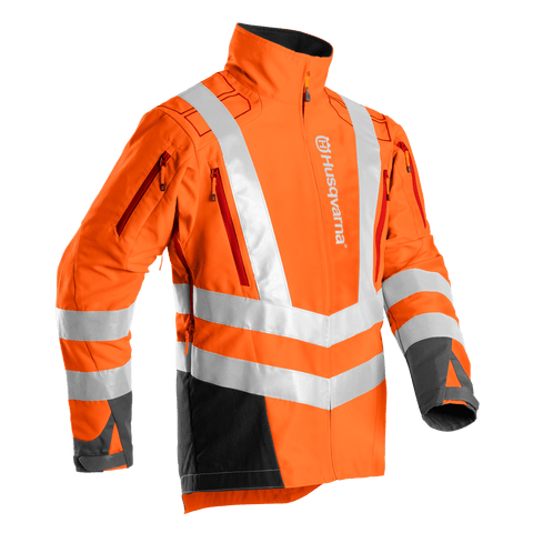 Bosmaaier- en trimmerjack, High Viz XXL